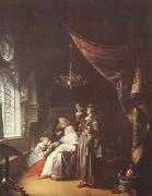 Gerard Dou The Dropsical Lady (mk08) oil painting
